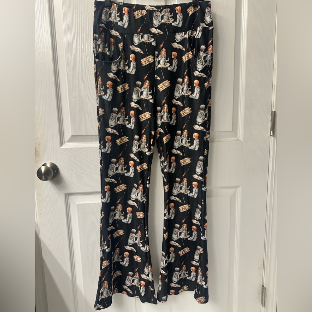 Harry Potter Flare Yoga Pants